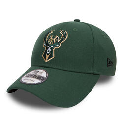 Casquette de basketball pour adulte des Milwaukee Bucks verte
