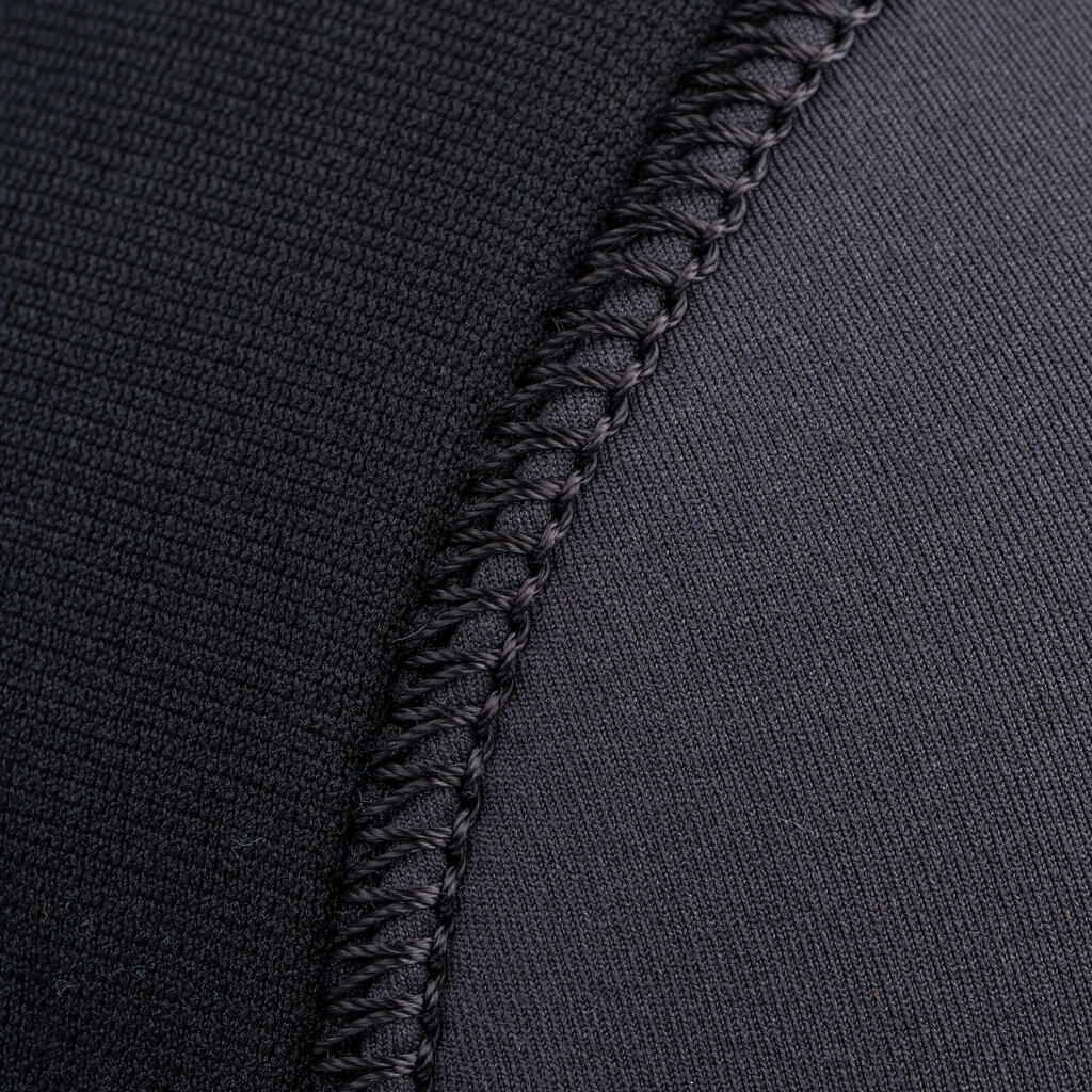 Neoprēna akvalanga niršanas kapuce, 3,5 mm, melna