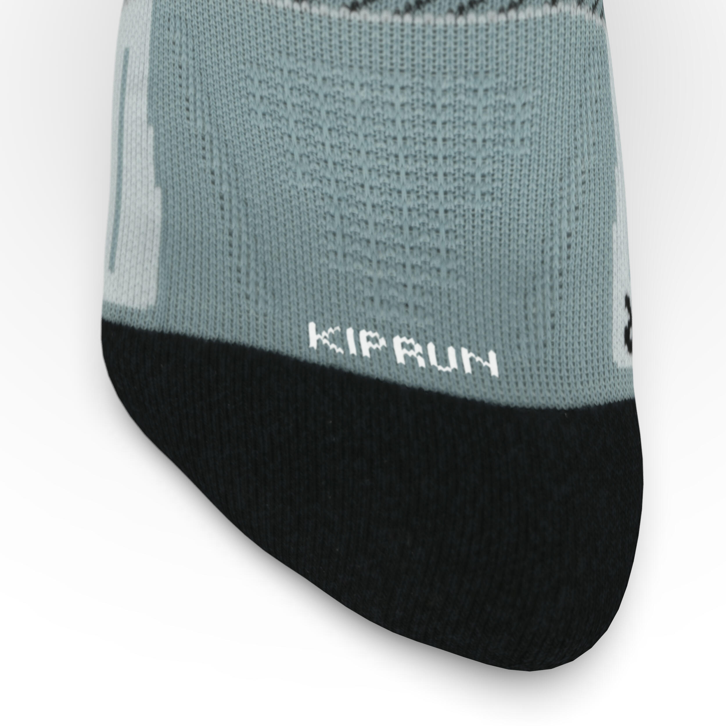 STRAP THIN RUNNING SOCKS - GREY 9/9