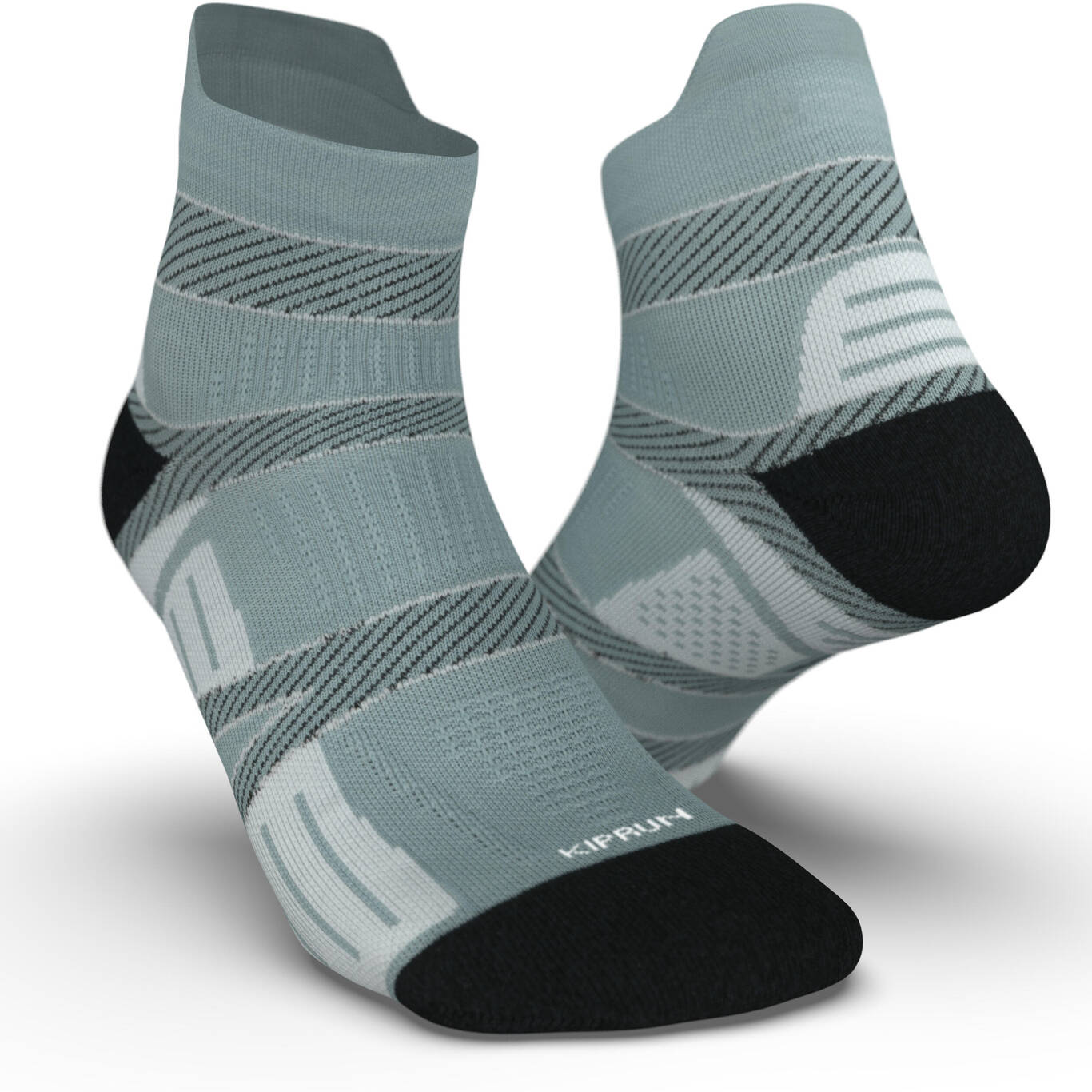 STRAP THIN RUNNING SOCKS - GREY