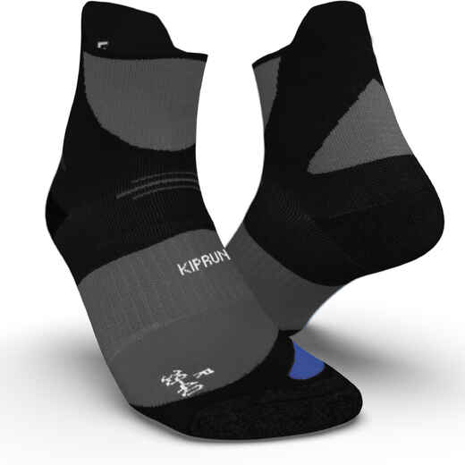 
      Bežecké ponožky Run900 Strap hrubé čierno-modré
  
