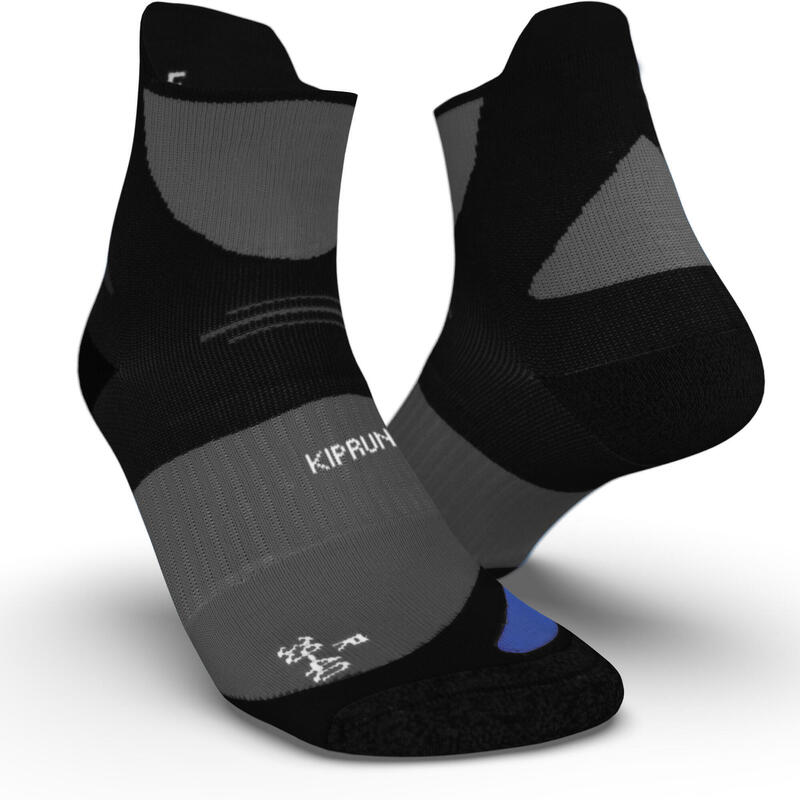 Laufsocken dick Strap Run 900 schwarz/blau