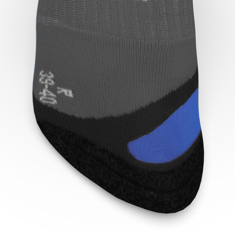 CHAUSSETTES DE RUNNING RUN900 EPAISSES STRAP NOIRES BLEUES