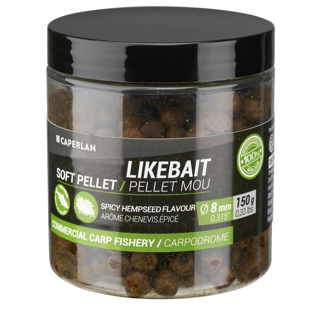 Likebait Soft Pellet 8mm - Strawberry