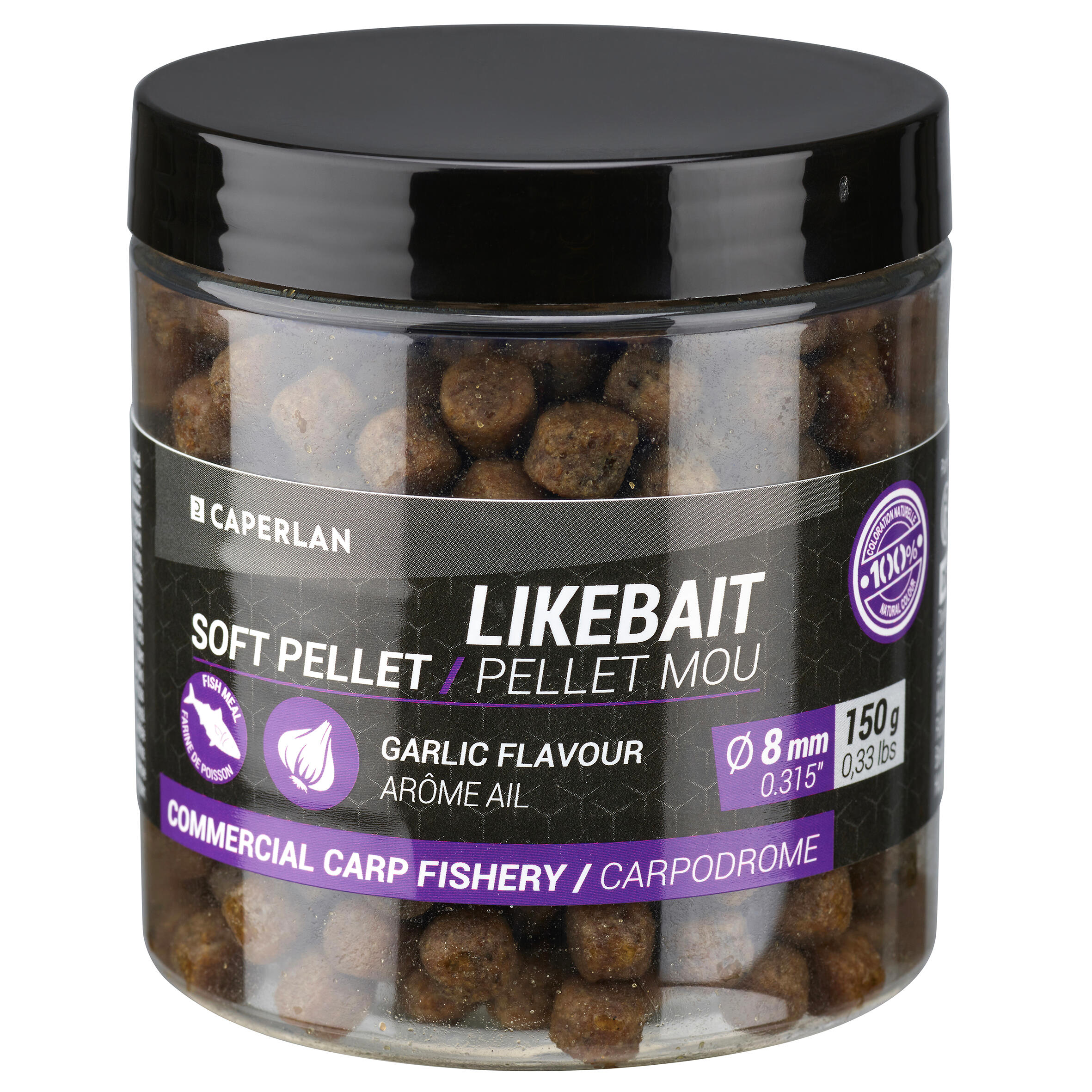 Likebait Soft Pellet 8mm - Garlic 1/2