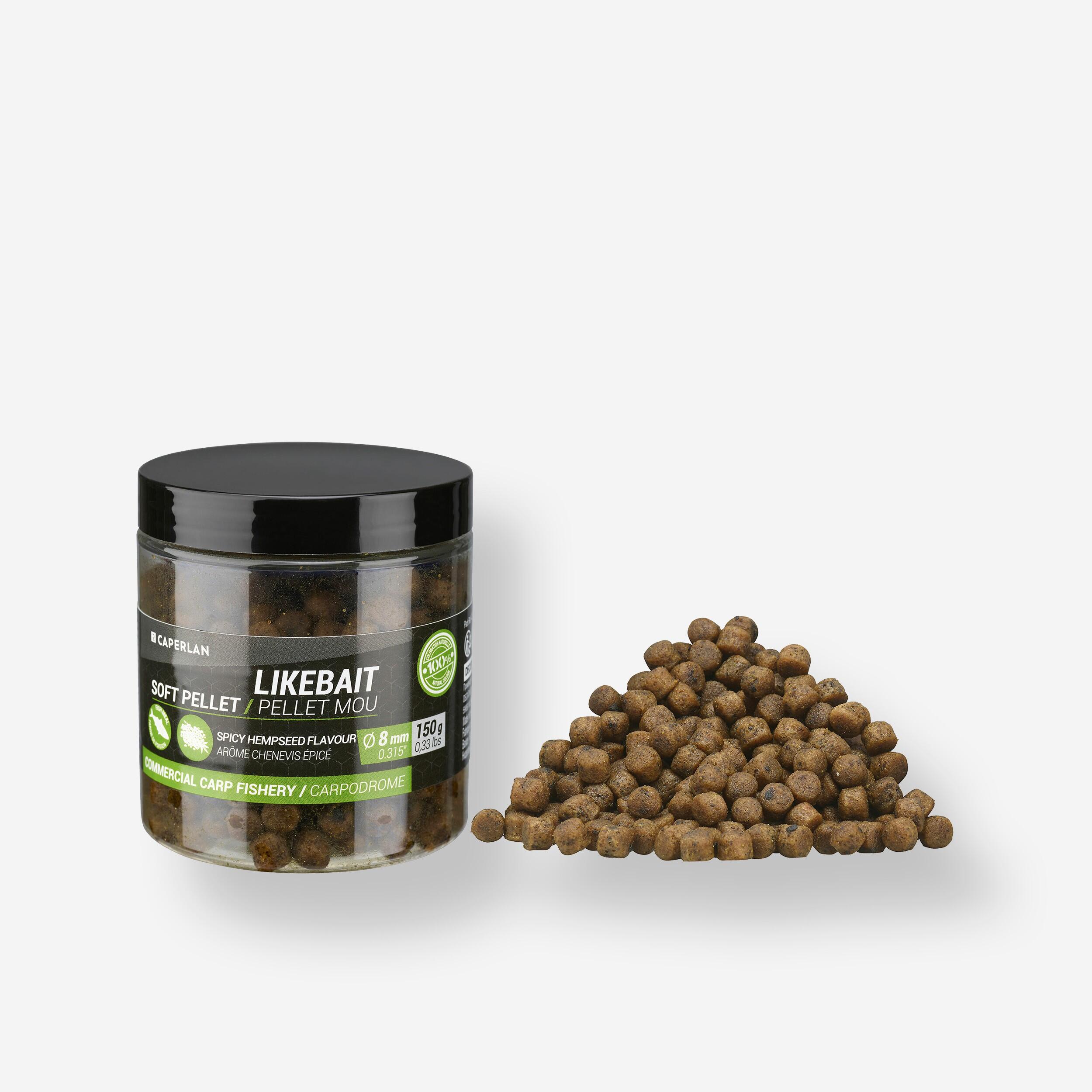 Zachte pellets Likebait 8 mm hennep 1/3