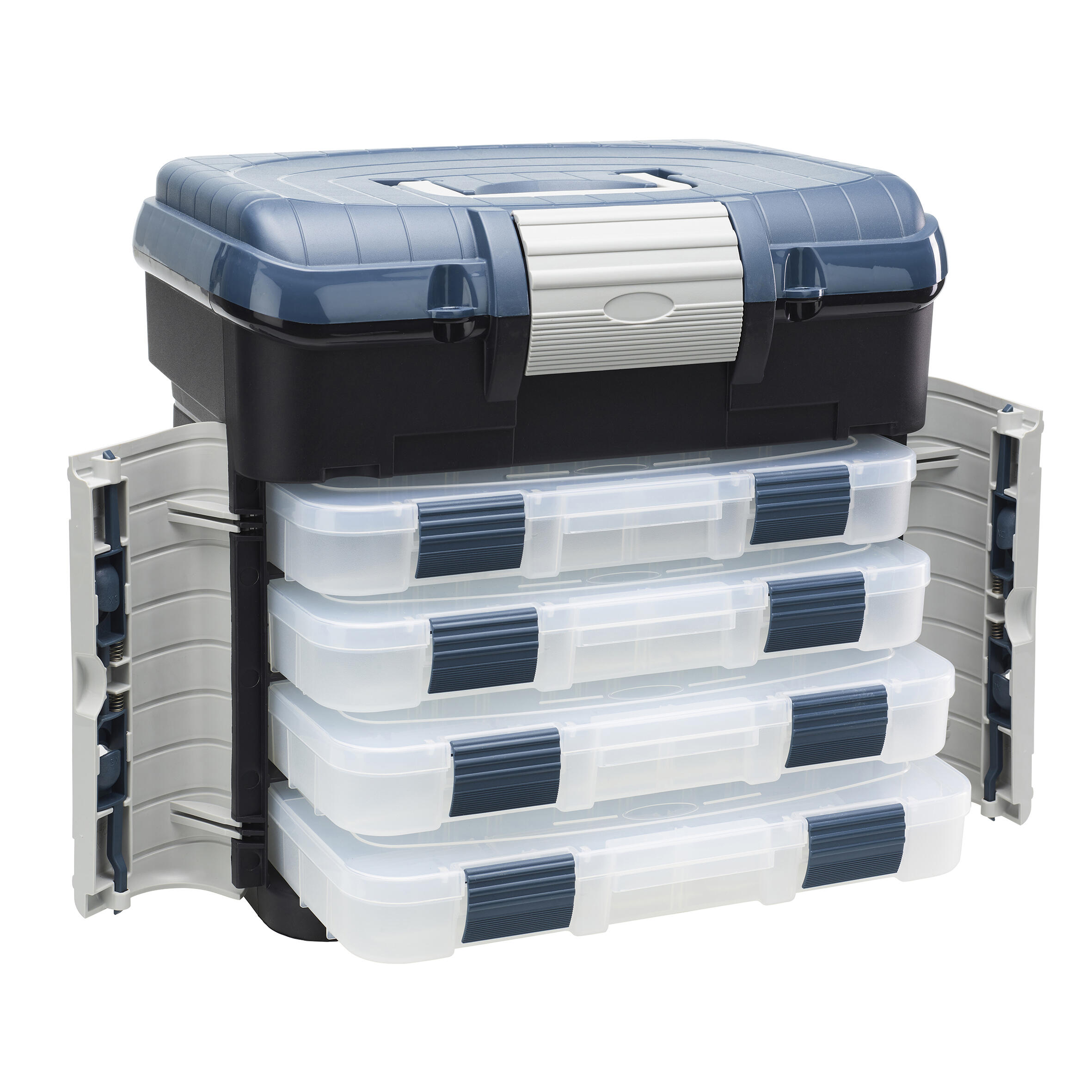 BX4D fishing tackle box 24.4 L - CAPERLAN