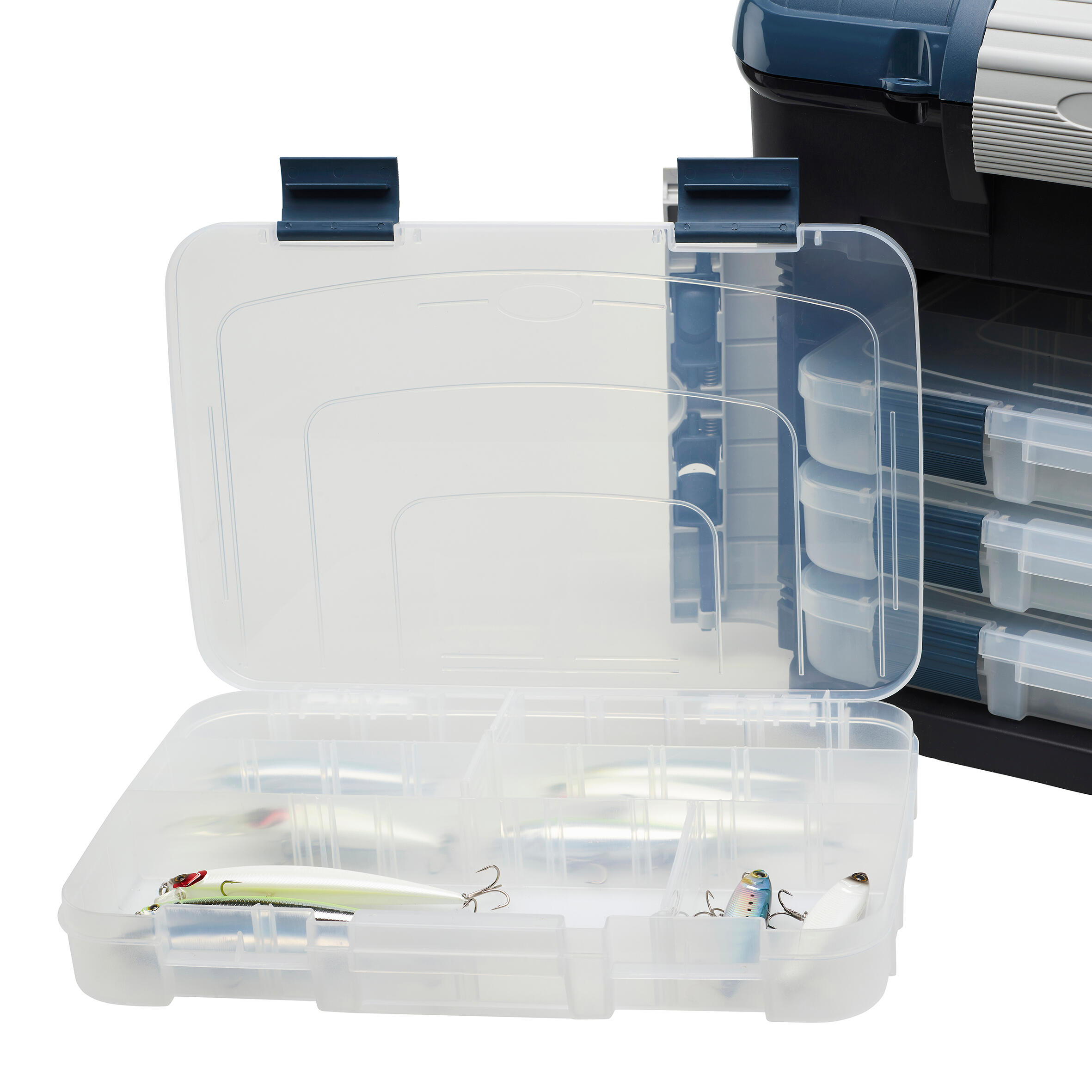 BX4D fishing tackle box 24.4 L - CAPERLAN
