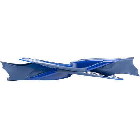 Σετ snorkelling για ενήλικες με μάσκα και βατραχοπέδιλα Easybreath 500 - Μπλε