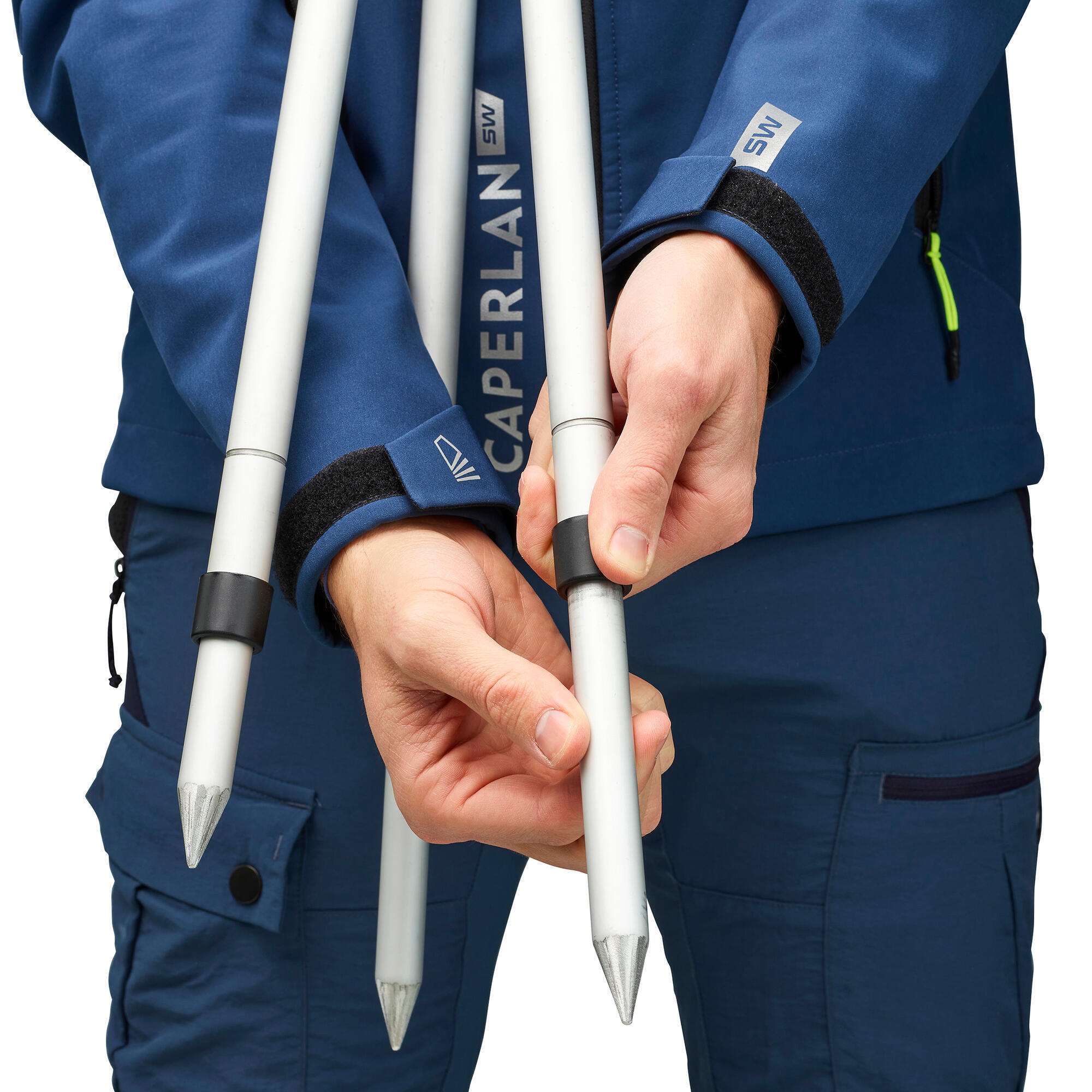 Canna Da Pesca In Mare – Treppiede Portatile Da Pesca In Mare, Supporto Multifunzionale Per Canna Da Pesca, Telescopico, Telescopico, Supporto Per Canna Da Pesca Per Mare, Spiaggia, Riva, Molo - Foto 3