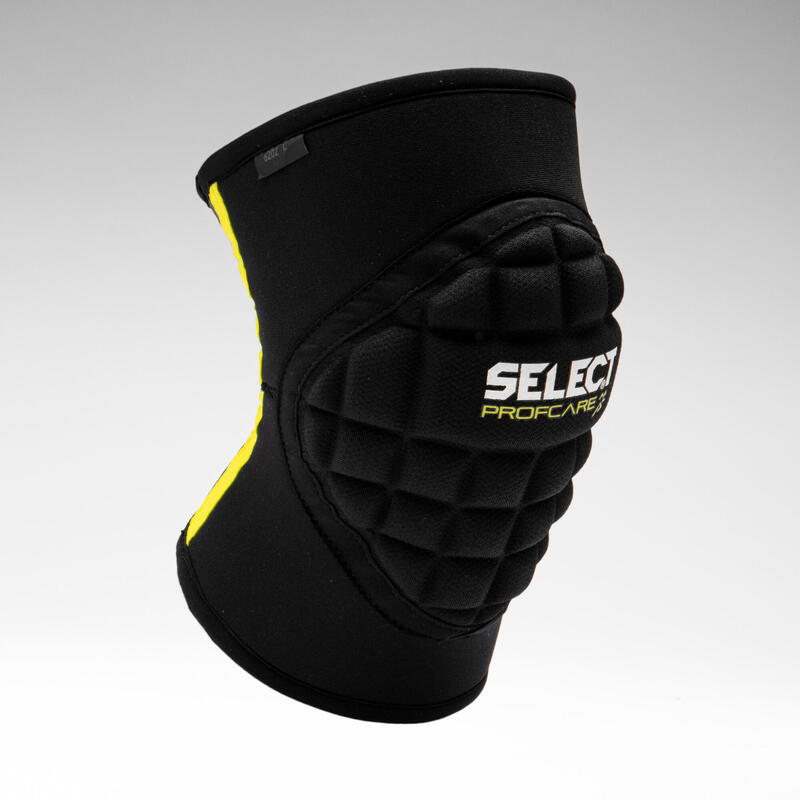Rodillera de balonmano con refuerzos - SELECT negro