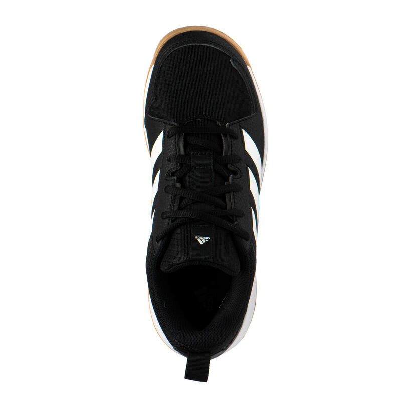 Chaussures de handball Enfant - ADIDAS LIGRA noir blanc