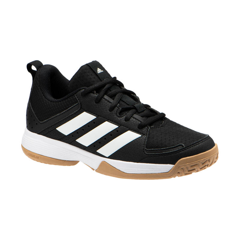 Chaussures de handball Enfant - ADIDAS LIGRA noir blanc