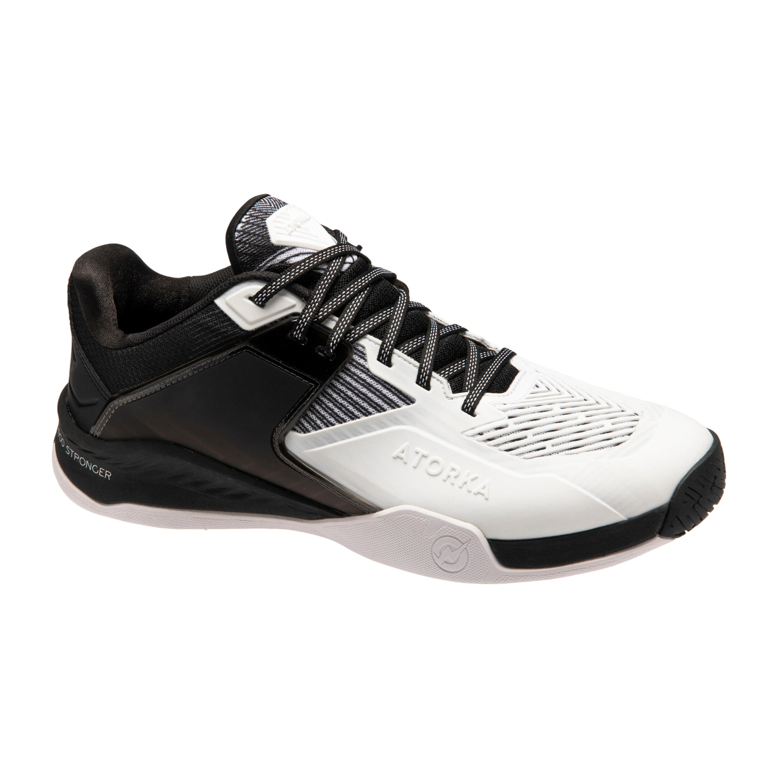 Men's Handball Shoes H900 Stronger - White/Black 12/14