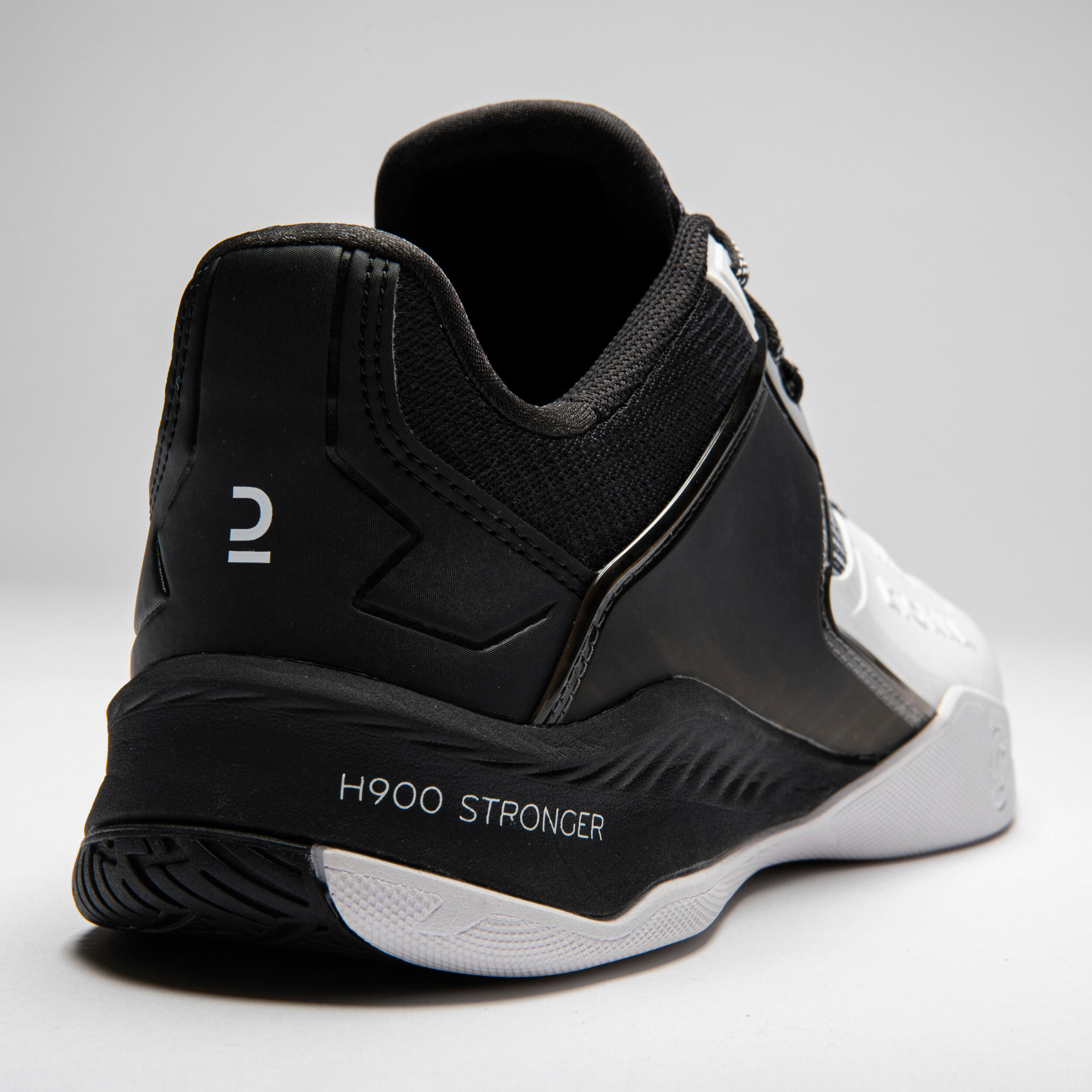 Men's Handball Shoes H900 Stronger - White/Black 9/14