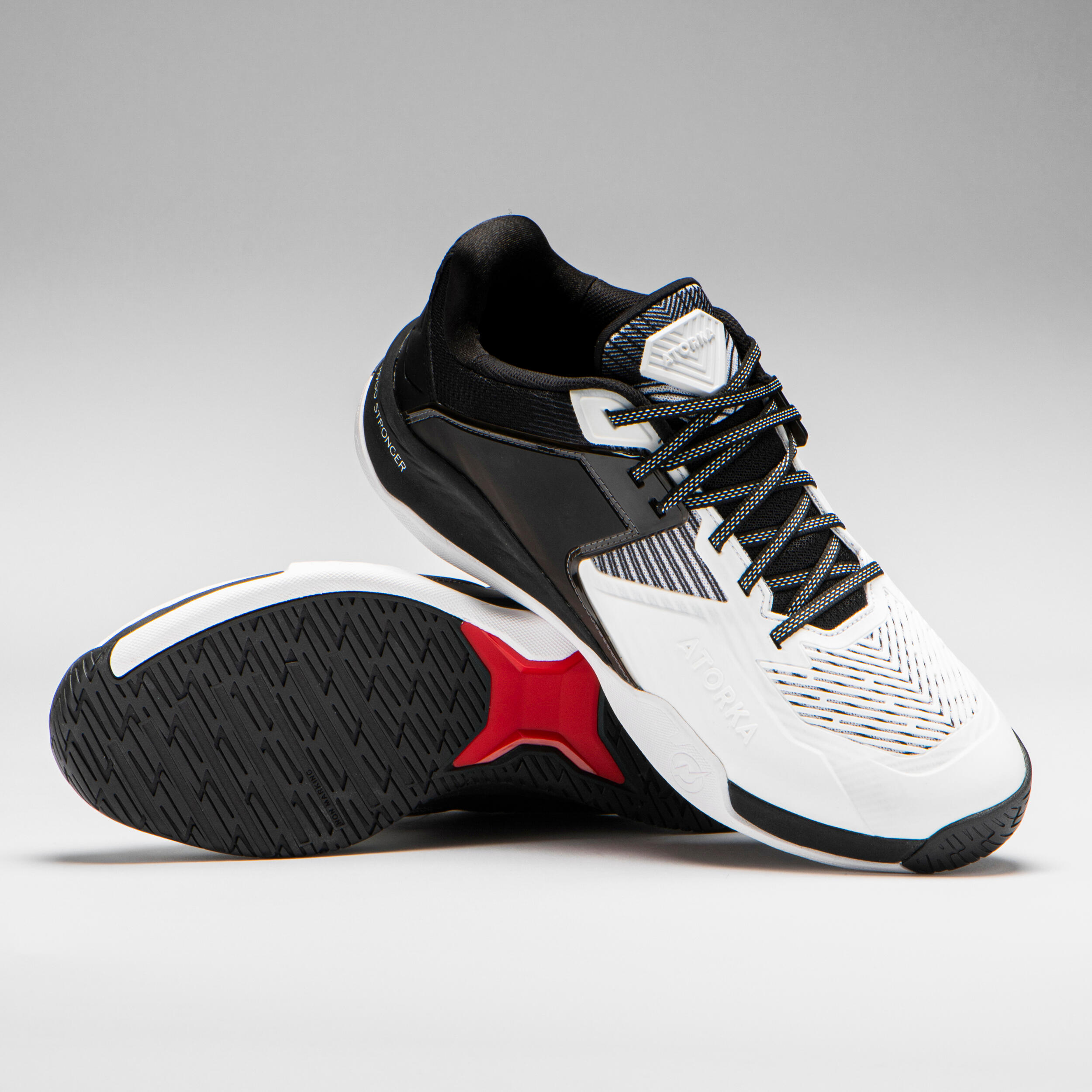 Men's Handball Shoes H900 Stronger - White/Black 8/14