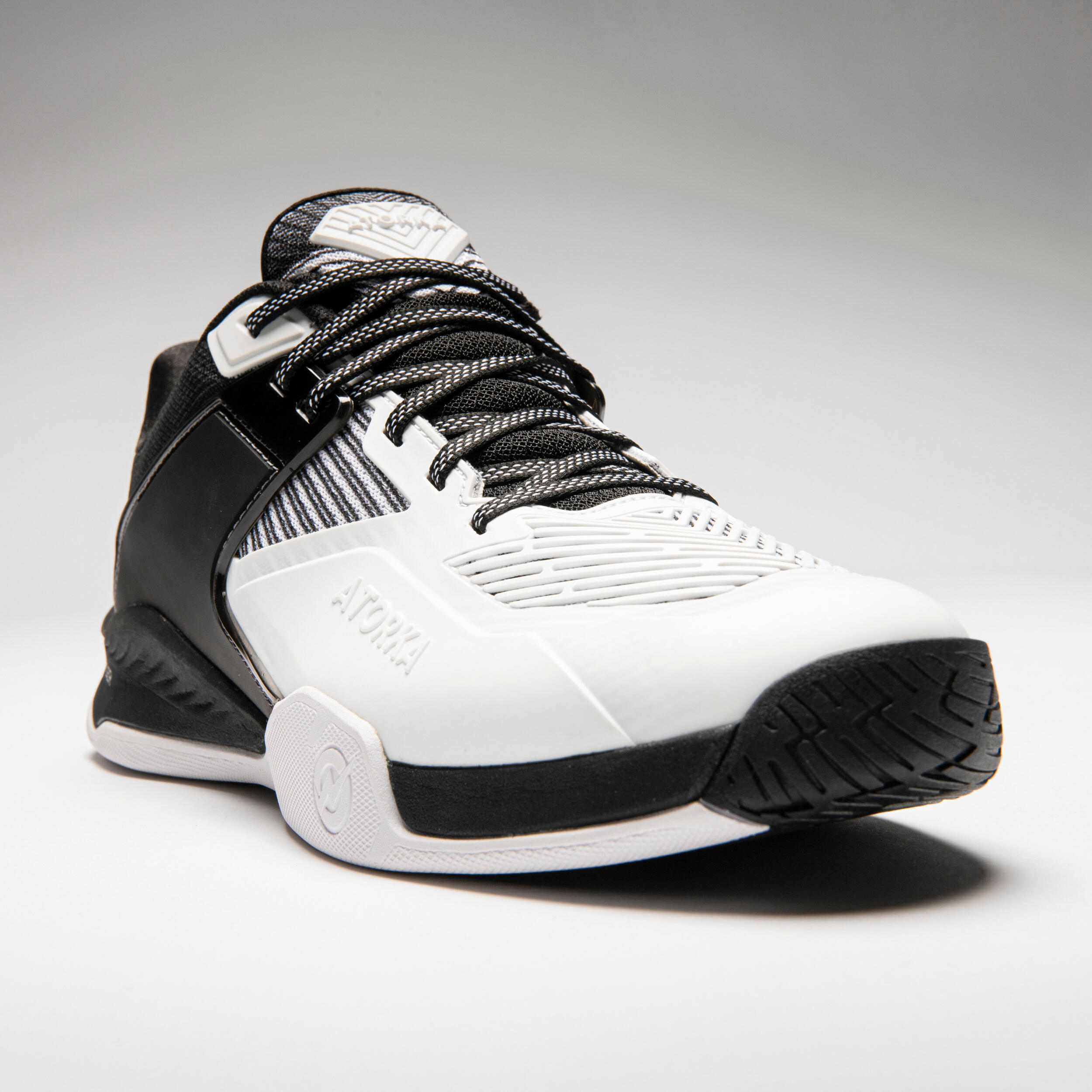 Men's Handball Shoes H900 Stronger - White/Black 4/14