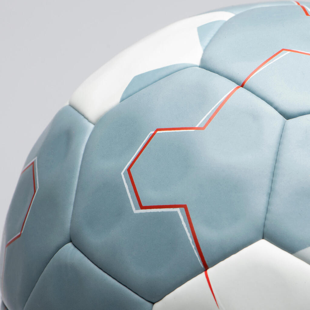 Wax-Free Handball Ball Size 3 H500 - Red/Grey