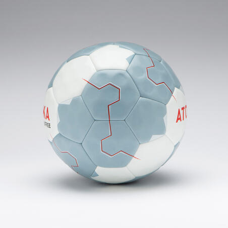 М'яч гандбольний чоловічий H500 розмір 3 червоний/сірий