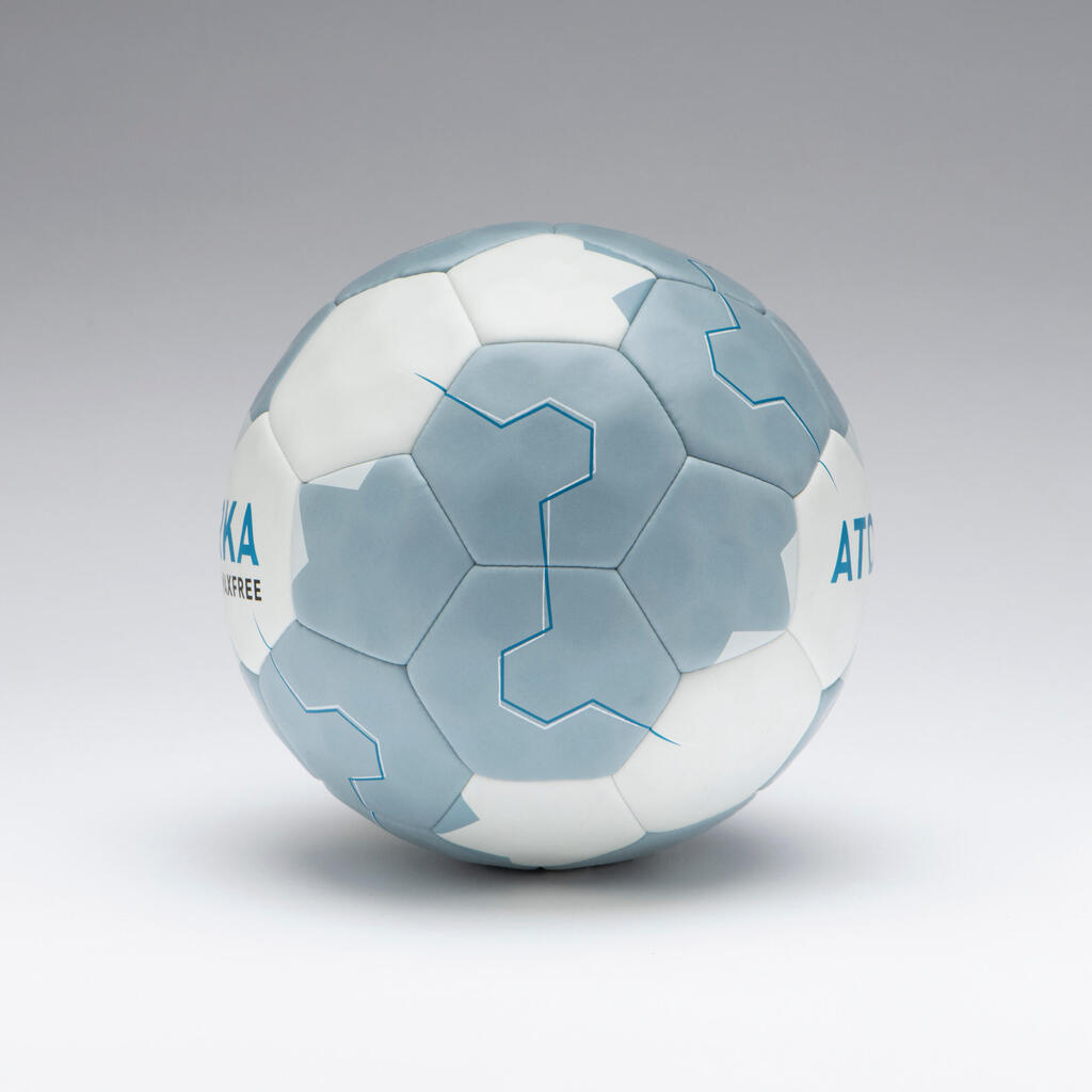 Wax-Free Handball Ball Size 2 - Blue/Grey