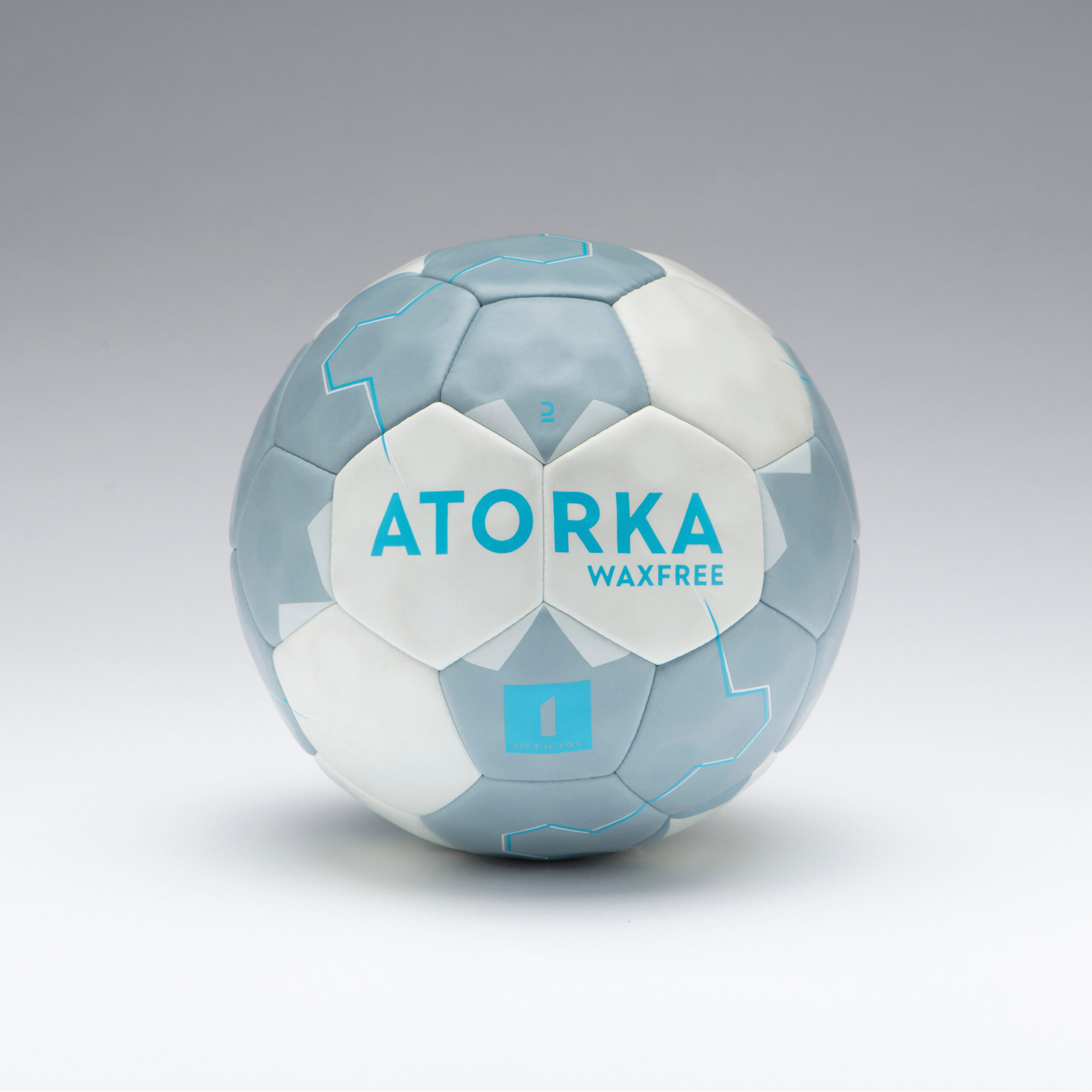 Minge Handbal H500 Wax Free Mărimea 1 Albastru-Gri Copii ATORKA imagine 2022