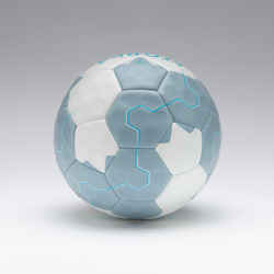 Kids' Wax-Free Handball Ball H500 Size 1 - Blue/Grey
