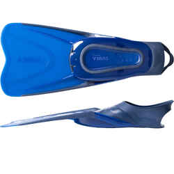 Kids’ Snorkelling Kit Fins and Easybreath mask - Blue