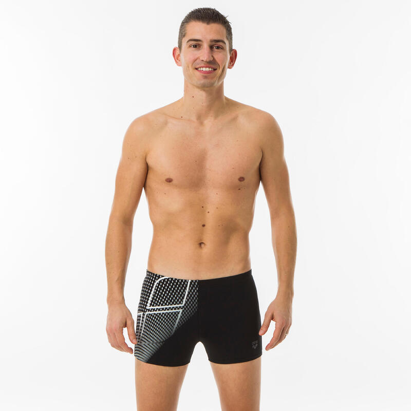Bañador Boxer natación hombre Arena iridiscent short 001274 508 negro