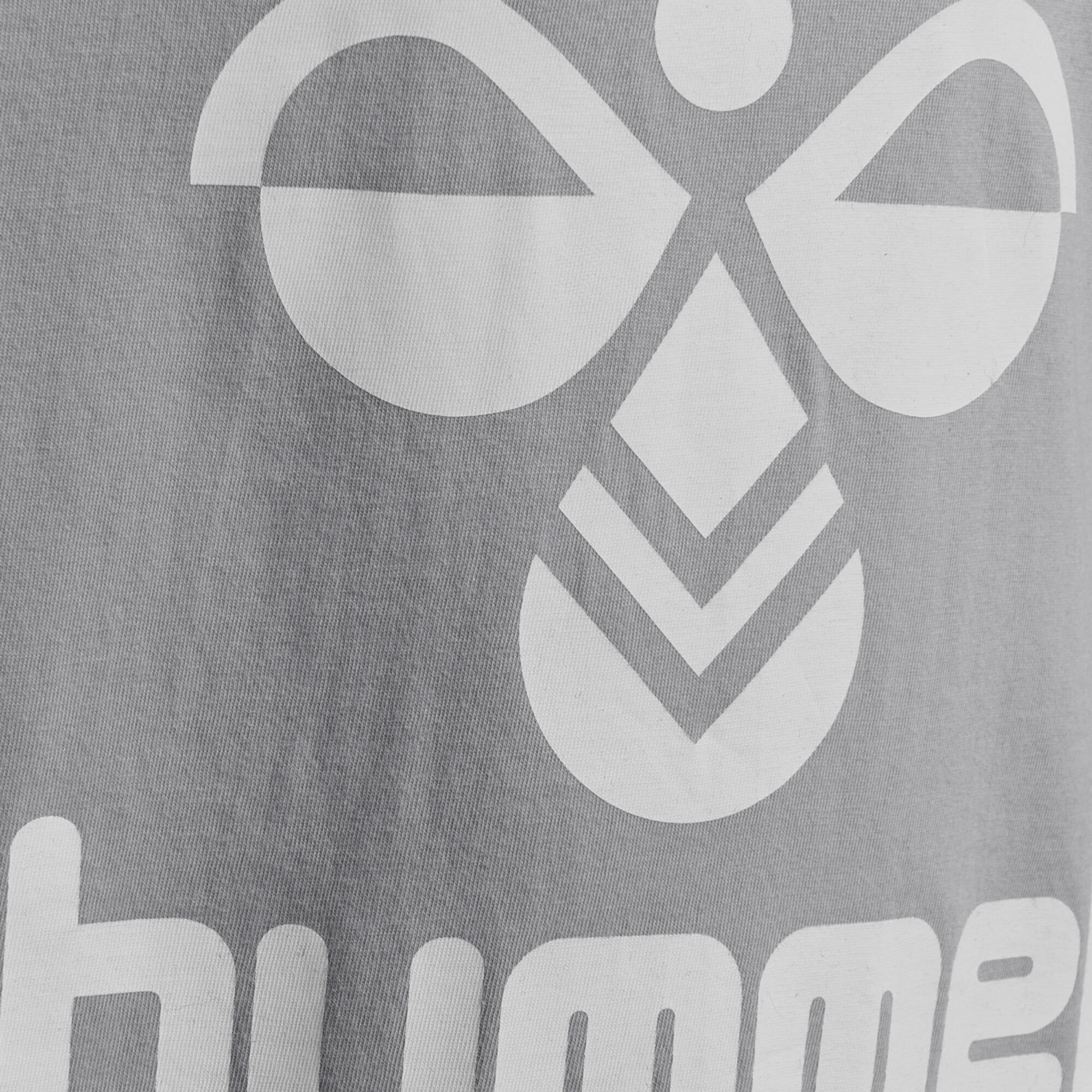 Camiseta manga corta de balonmano niños - HUMMEL Gris 4/4