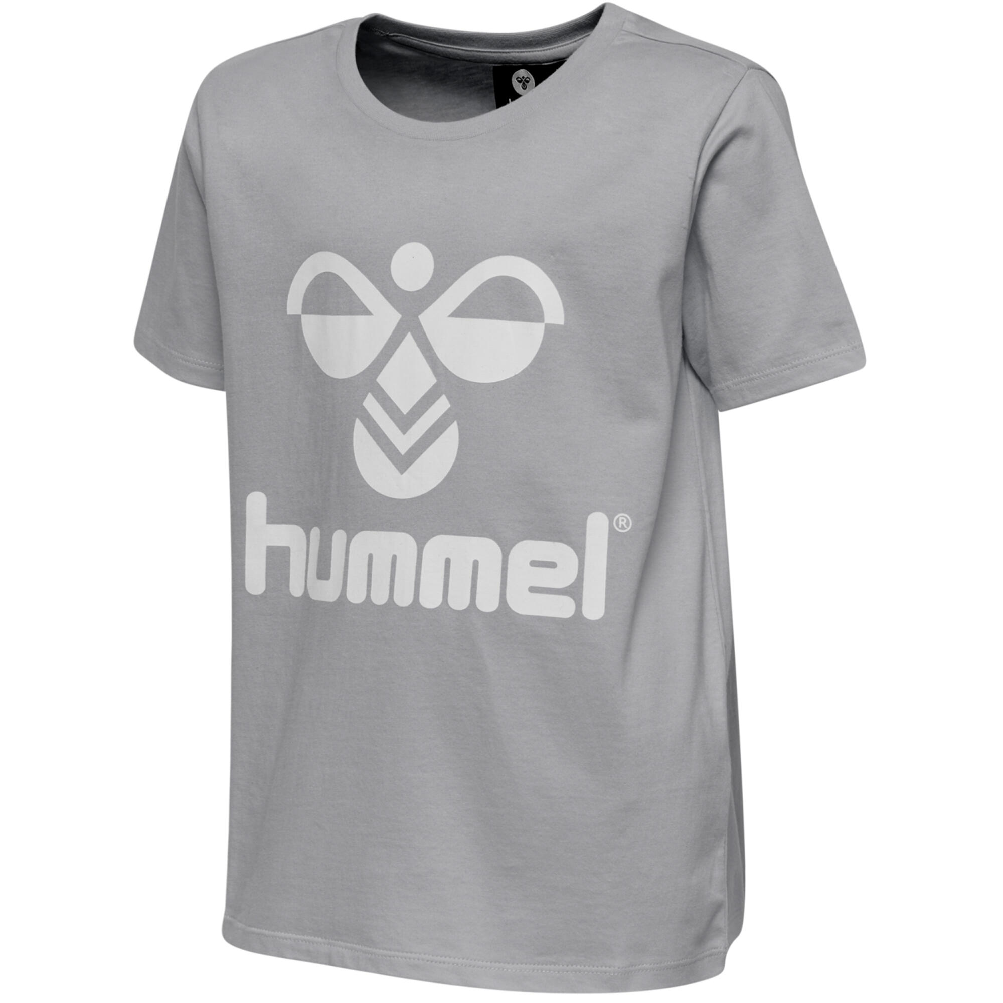 Camiseta manga corta de balonmano niños - HUMMEL Gris 2/4