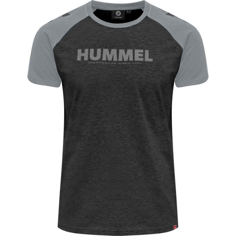 Herren Handball T-Shirt - Legacy Blocked schwarz/grau Media 1