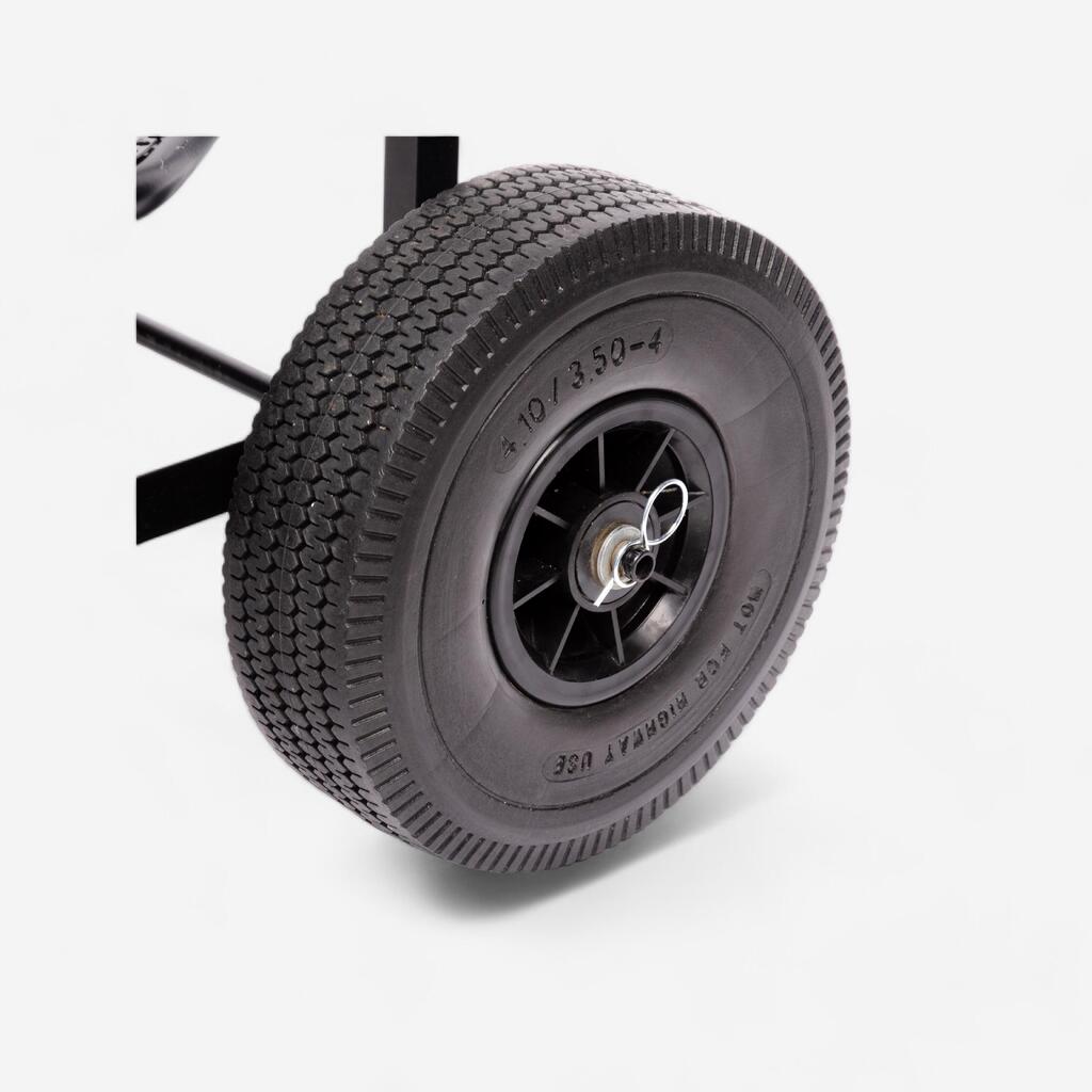 After-sales service: Replacement wheel for Caperlan's sea fishing trolley