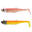 COMBO leurres souples shad texan anchois ANCHO 120 30gr Orange/Rose pêche en mer