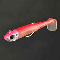 Sea fishing Texas anchovy shad soft lures COMBO ANCHO 120 30 g - Orange/Pink