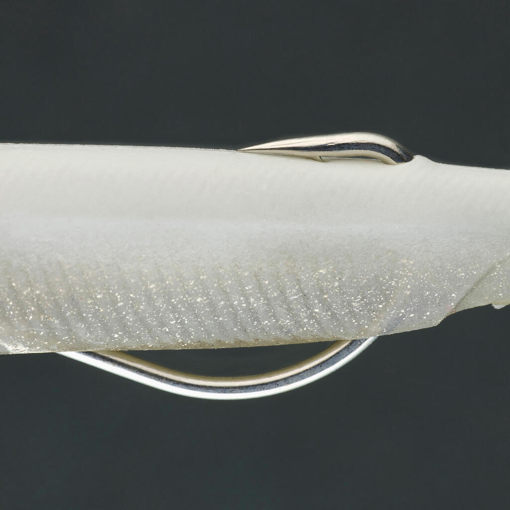 Sea fishing soft lures shad Texan anchovy ANCHO COMBO 120 50g Black/White back