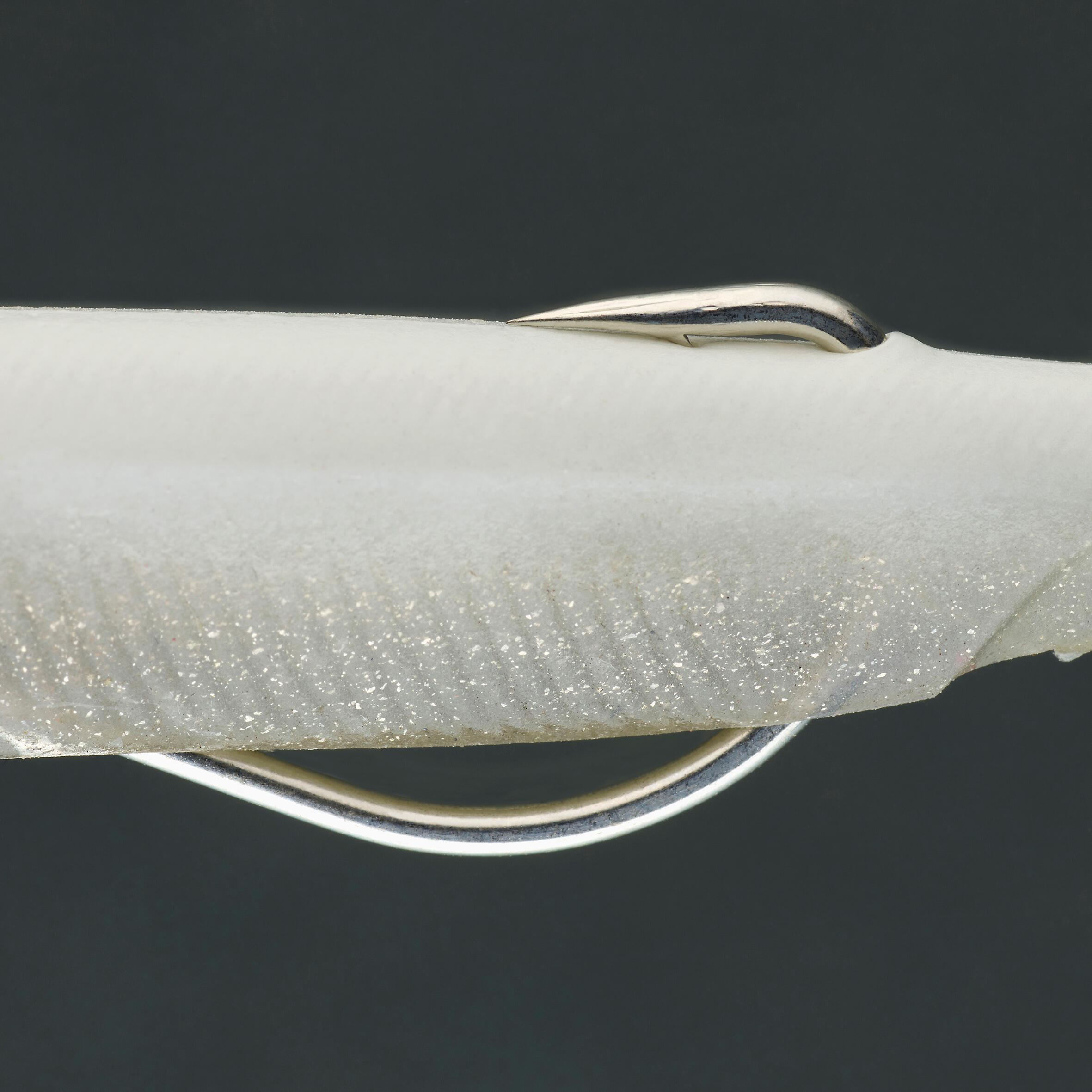 Set softbaits voor zeevissen Ancho 120 Texas shad ansjovis rode kop/geel 18 g 5/9