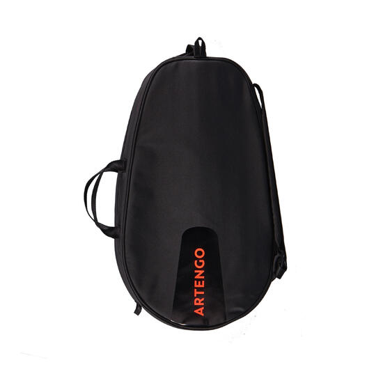 Sac de tennis - Artengo M TEAM TINY Noir Rouge
