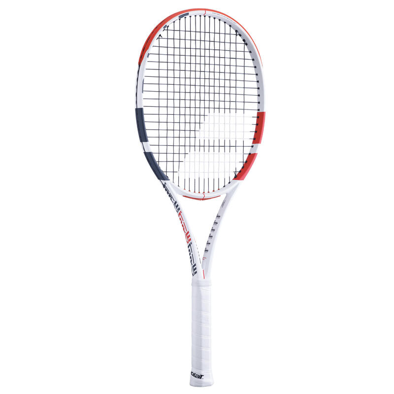 Tennisracket voor volwassenen Pure Strike 16x19 wit oranje 305 g