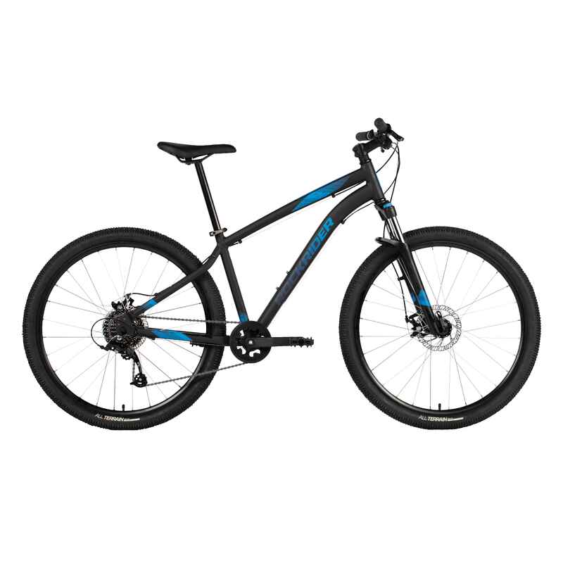 Mountainbike Trekking ST 120 27,5 Zoll schwarz/blau 