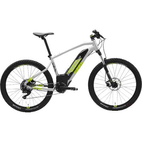 27.5 Inch Electric Mountain Bike E-ST 520 - Grey/Yellow