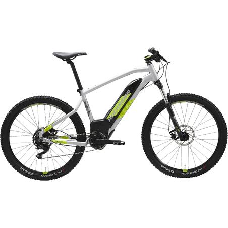 ЭЛЕКТРИЧЕСКИЙ ГОРНЫЙ ВЕЛОСИПЕД E-ST 520 27,5" СЕРО-ЖЕЛТЫЙ
