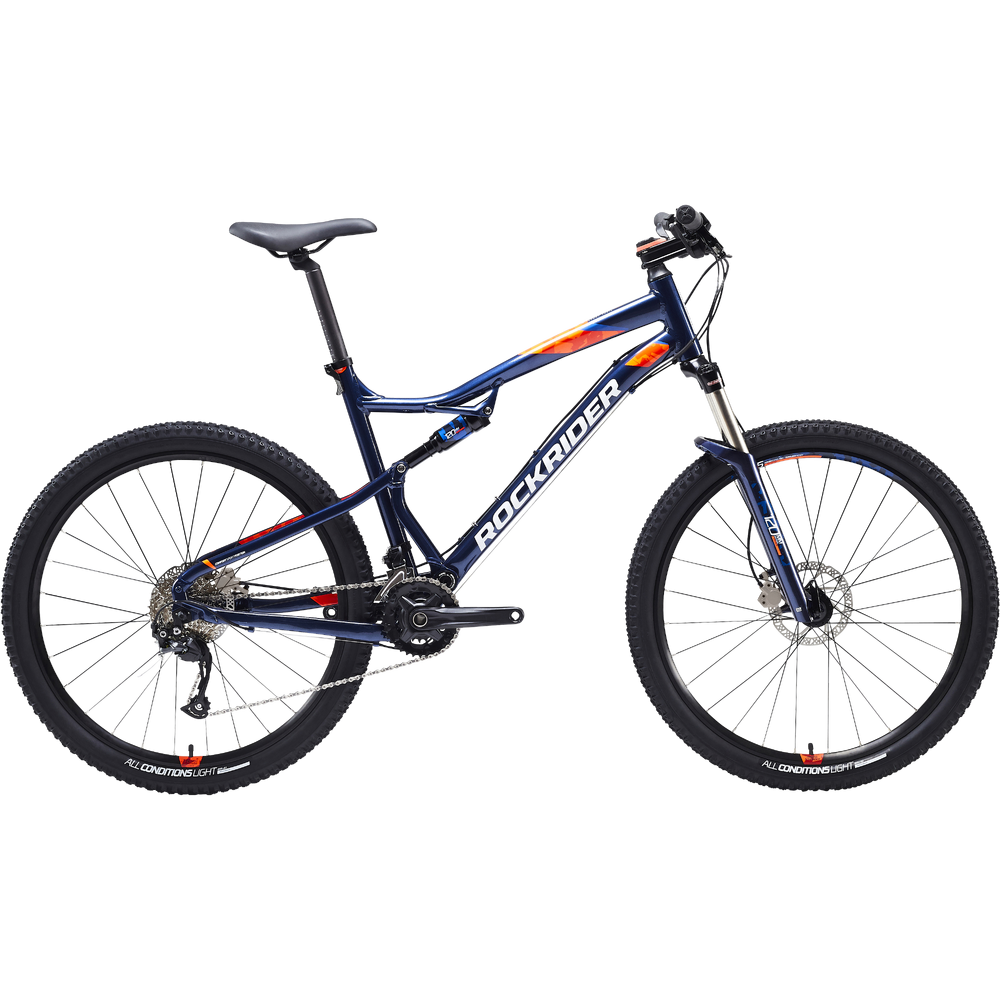 ROCKRIDER ST 540 S MTB BLUE ORANGE