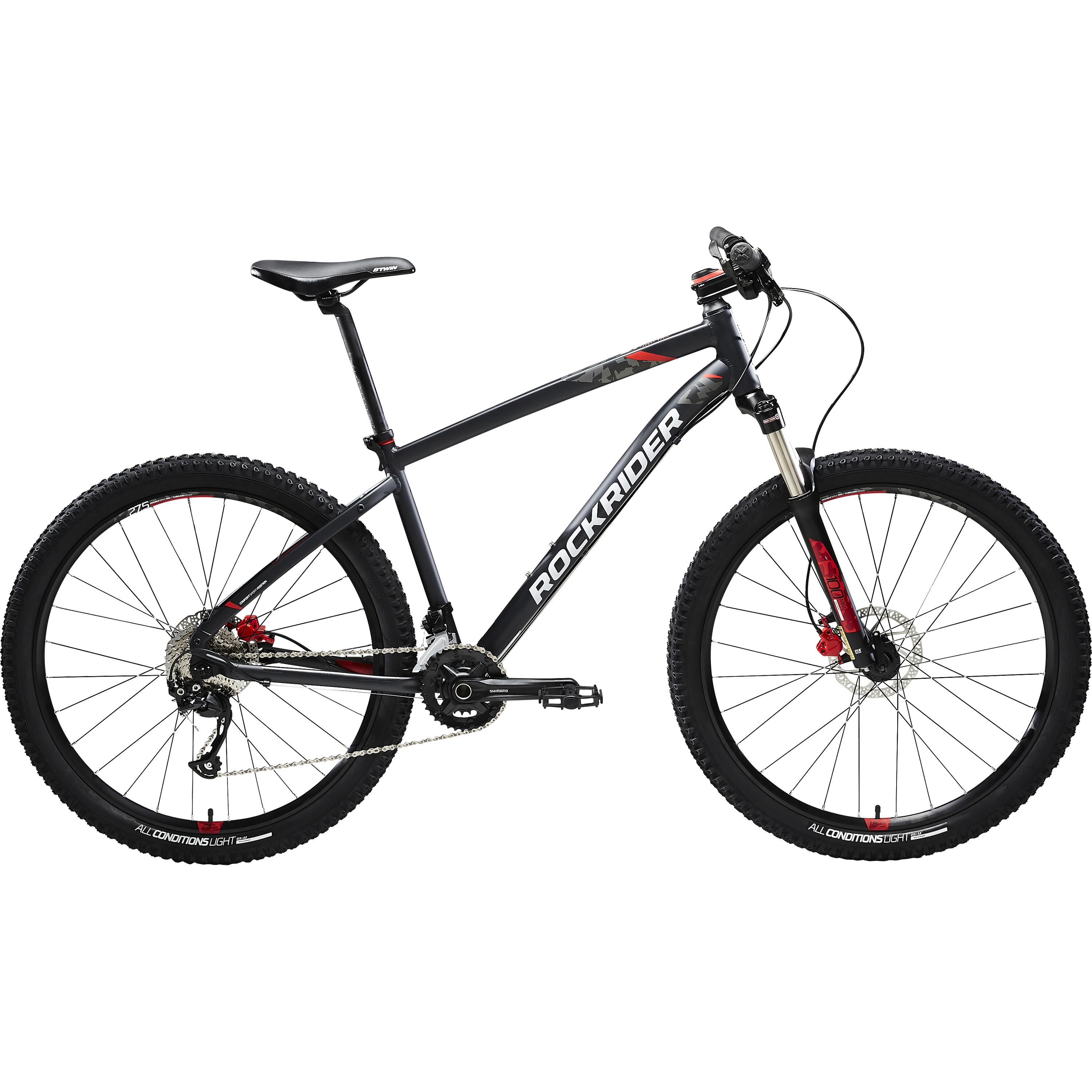27.5" Mountain Bike ST 540 - Black/Red 3/3