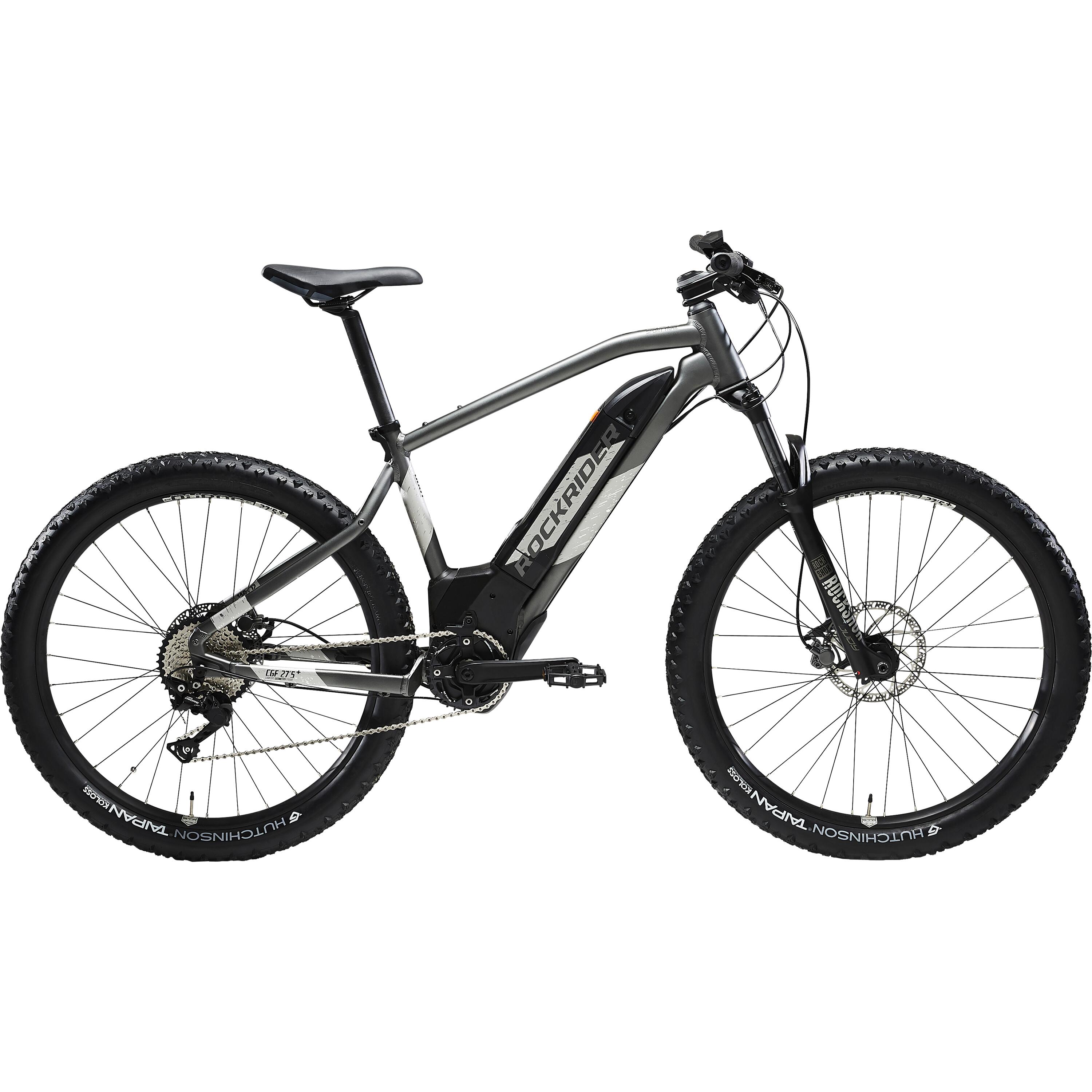 27.5"+ Electric Semi-Rigid MTB Bike E-ST 900 - Grey 3/11