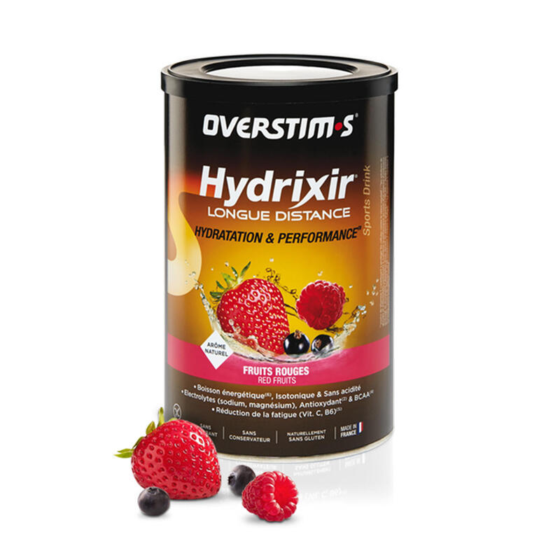Overstims Hydrixir longue distance fruits rouges - boîte 600 g