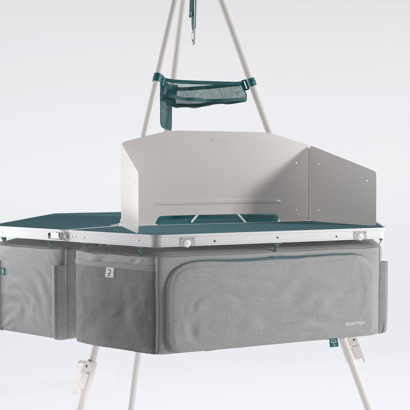 Multifunctional camping kitchen unit Tepee Decathlon