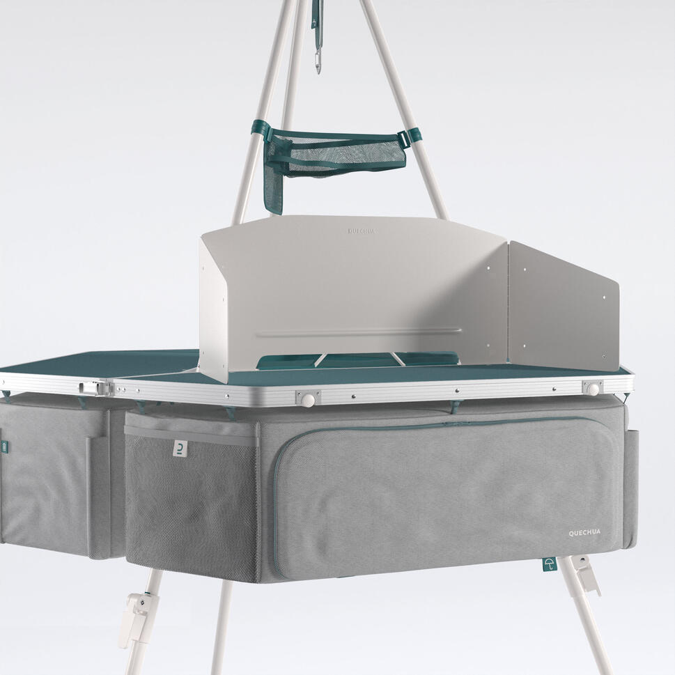 Multifunctional camping kitchen unit Tepee QUECHUA Decathlon