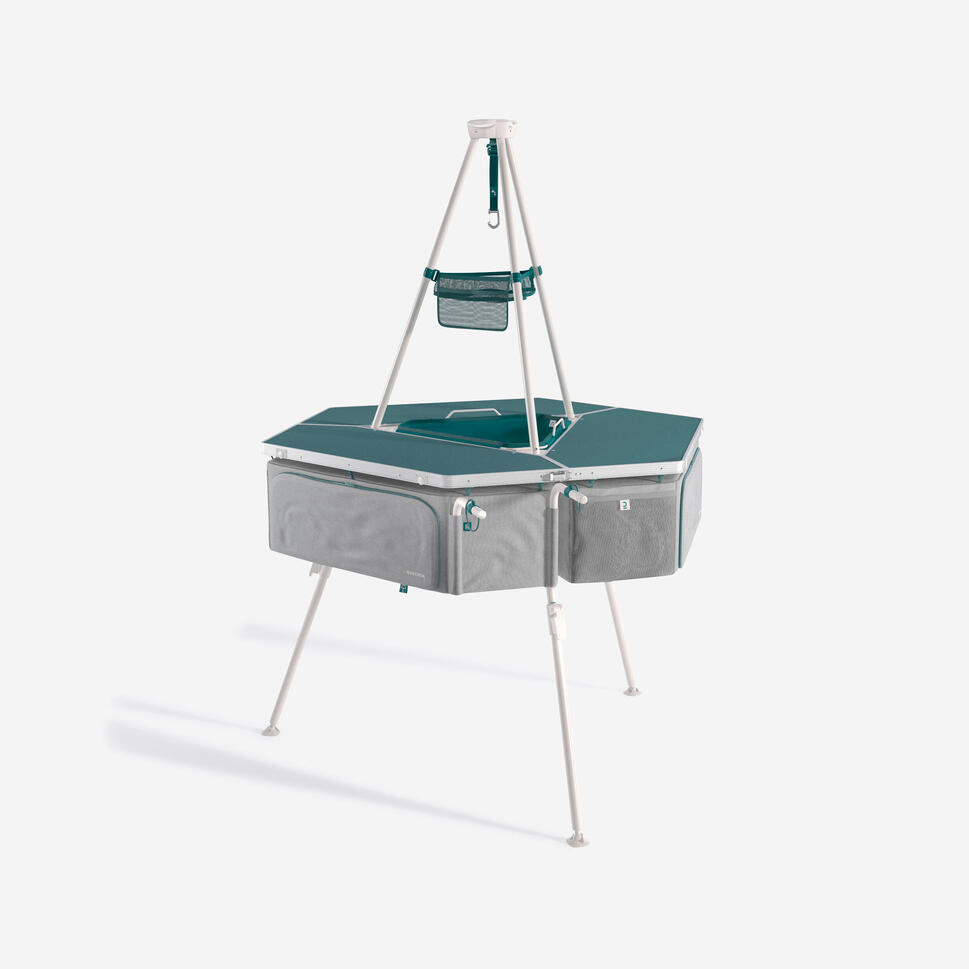 Multifunctional camping kitchen unit Tepee QUECHUA Decathlon