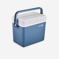 GLACIERE RIGIDE DE CAMPING - 24 LITRES - CONSERVATION AU FRAIS 13 HEURES