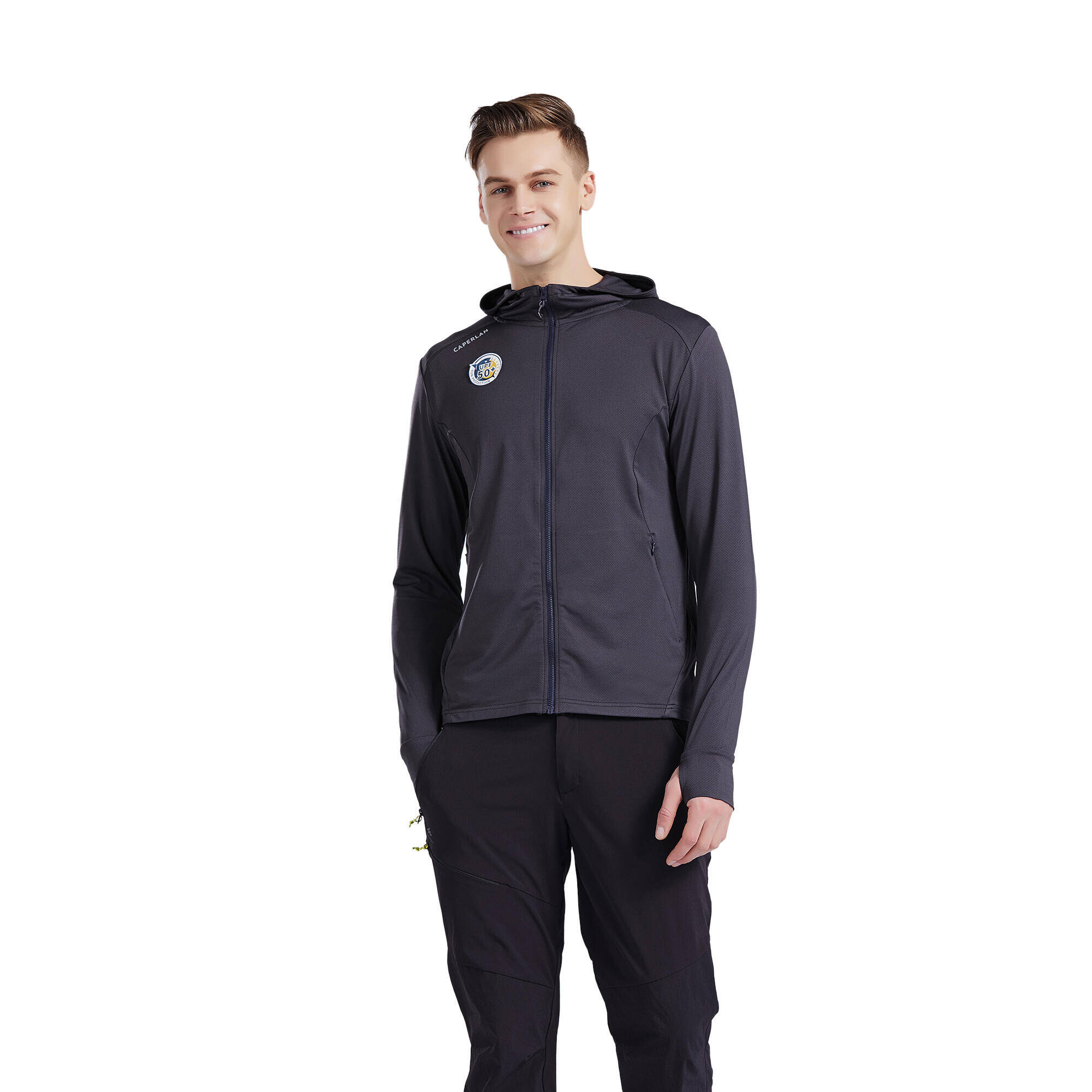Adult TShirt Anti UV-9 Protection - Black -  3